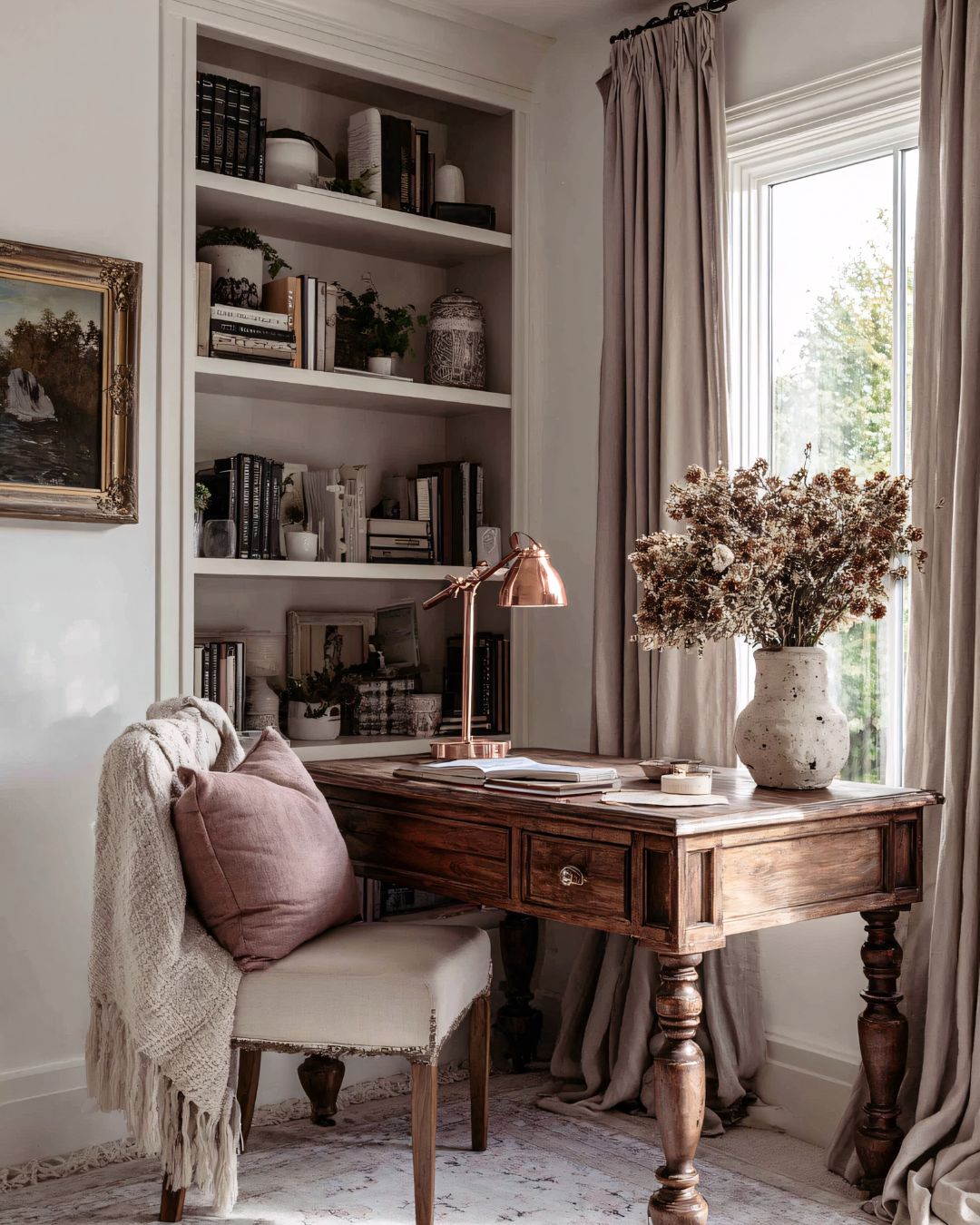 Cozy Home Office Ideas for the Work at Home Woman