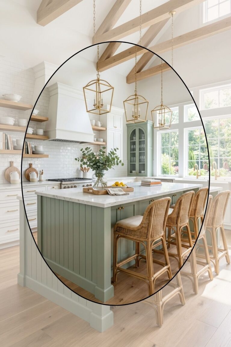 Pretty & Functional Kitchen Island Ideas