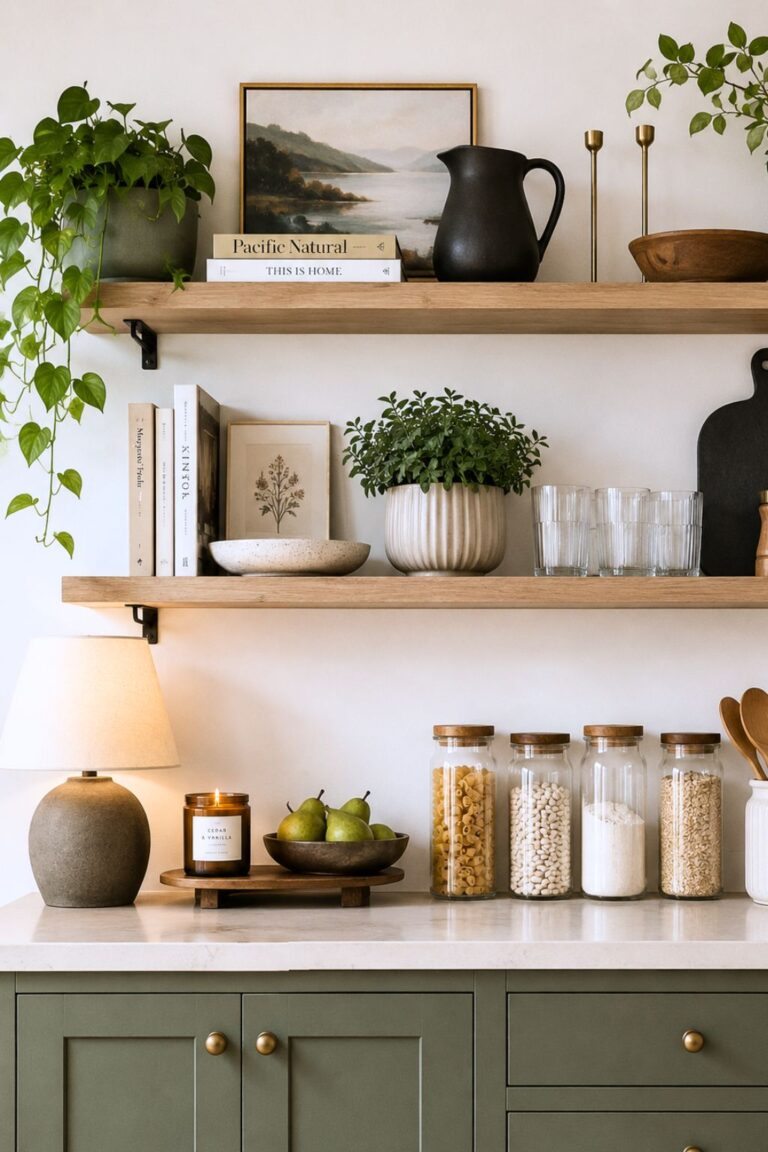 How to Decorate Shelves in Every Room of Your Home