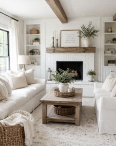 Farmhouse Living Room Ideas: Creating a Cozy, Timeless Space You’ll Love