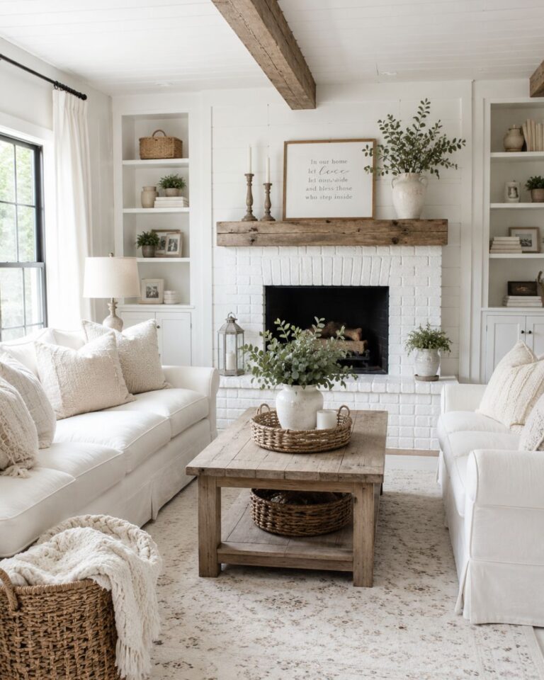 Farmhouse Living Room Ideas: Creating a Cozy, Timeless Space You’ll Love