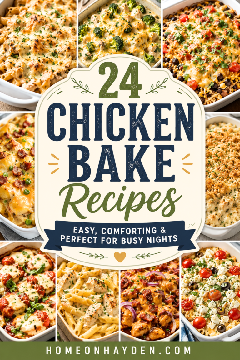 Chicken Bake Recipes: So Delicious & So Simple That They’ll Be on Repeat!