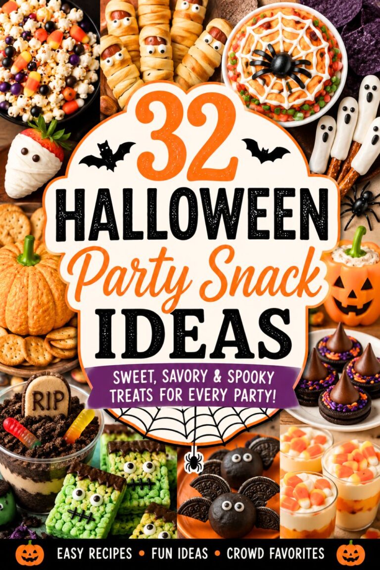 The Ultimate List of Halloween Party Snack Ideas