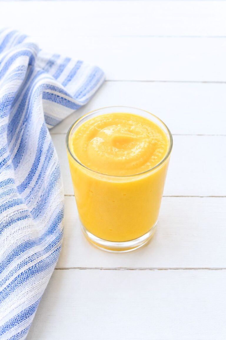 This Creamy Mango Smoothie Is Sunshine in a Glass