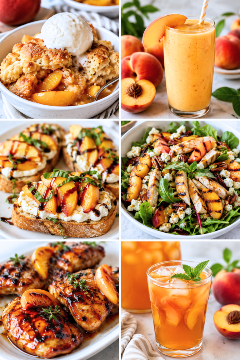 Peach Recipes That Taste Like Summer in Every Bite